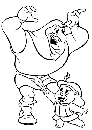 Online coloring book: Coloring book fighting Kabi